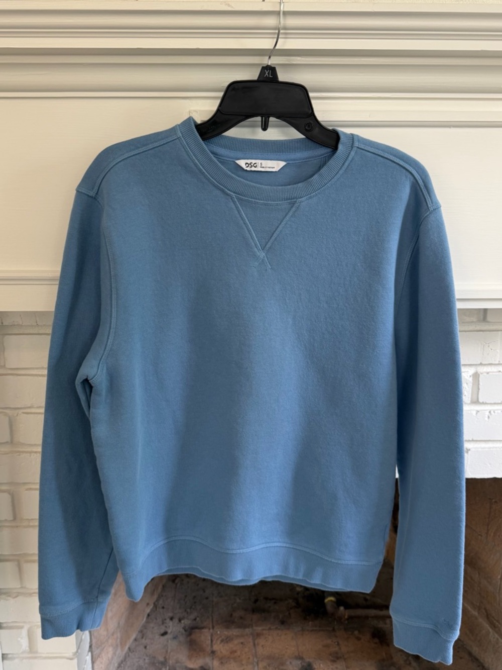 DSG Men's Crewneck Sweatshirt in Dusty Blue